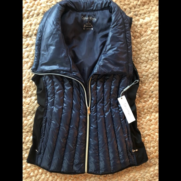 calvin klein down vest